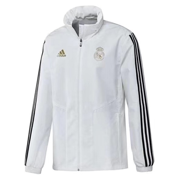 Coupe Vent Real Madrid 2019 2020 Blanc Noir